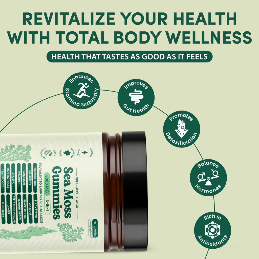 Sea Moss 16-In-1 Gummies