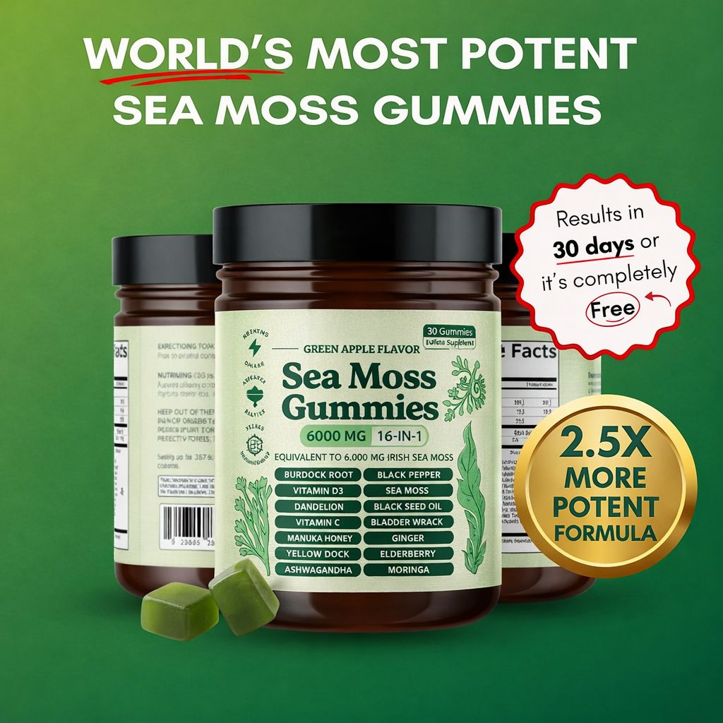 Sea Moss 16-In-1 Gummies