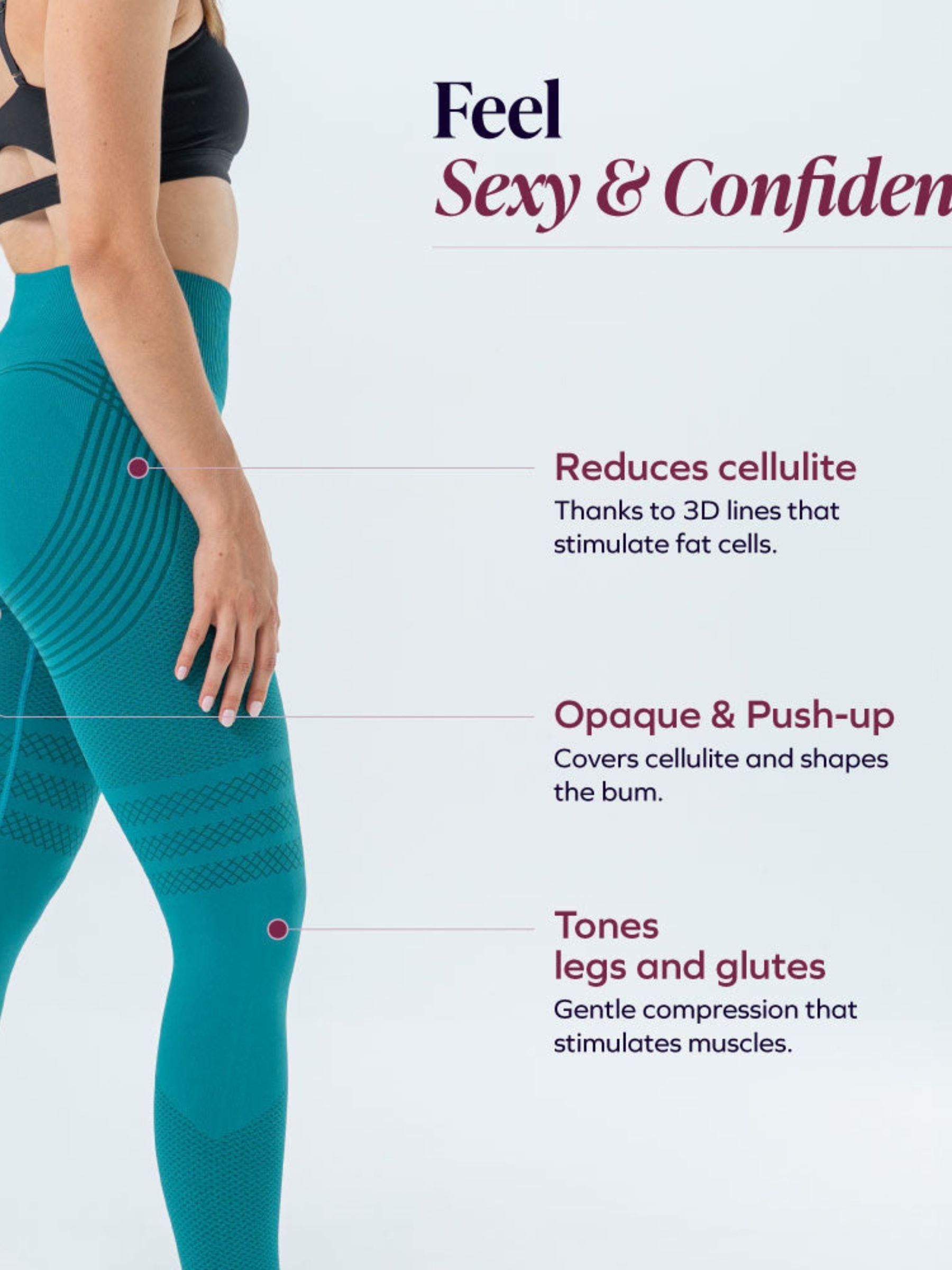 3D Anti-Cellulite Legging