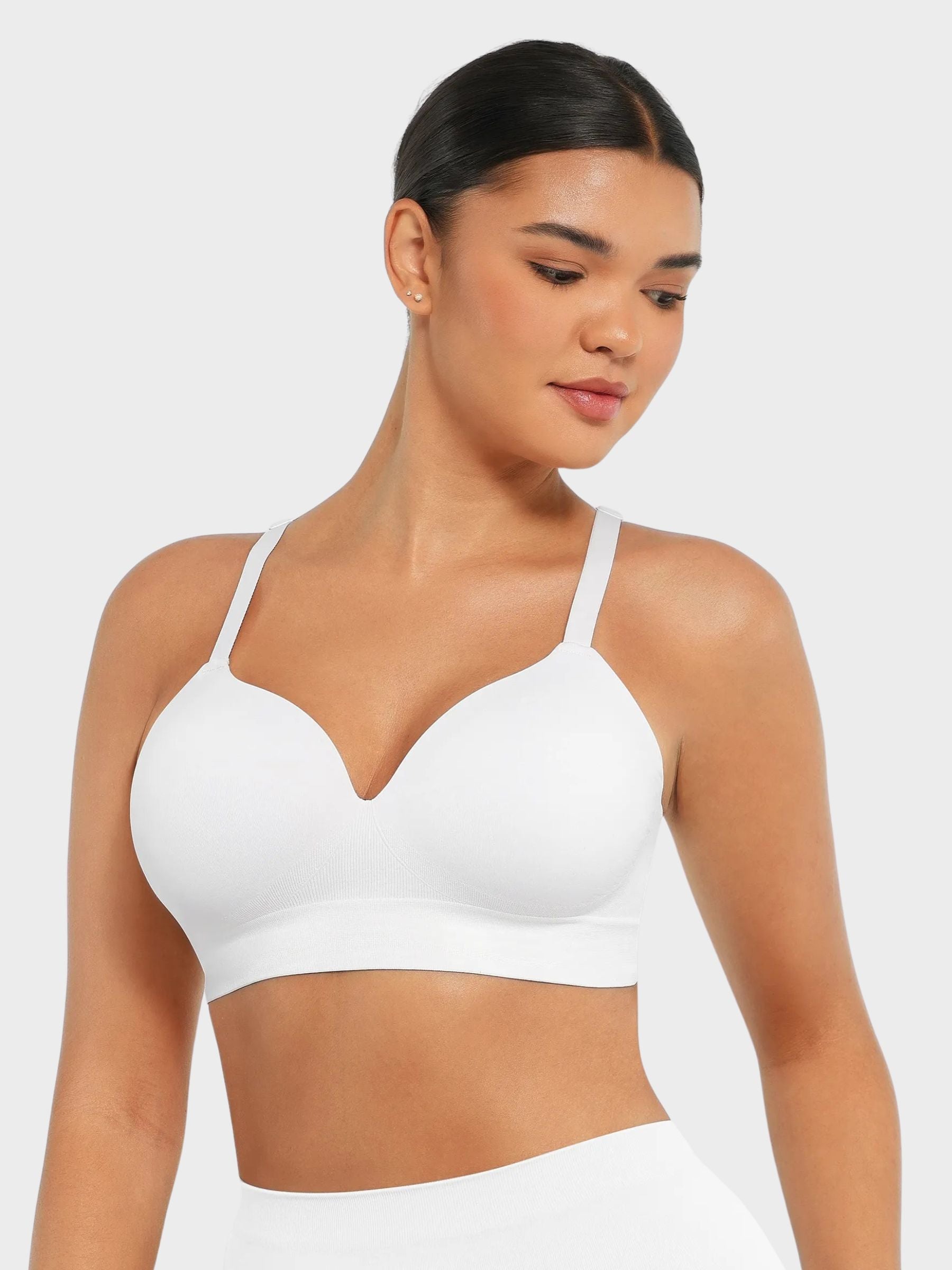 Wireless Push-Up Seamless Comfort Full Coverage Bra