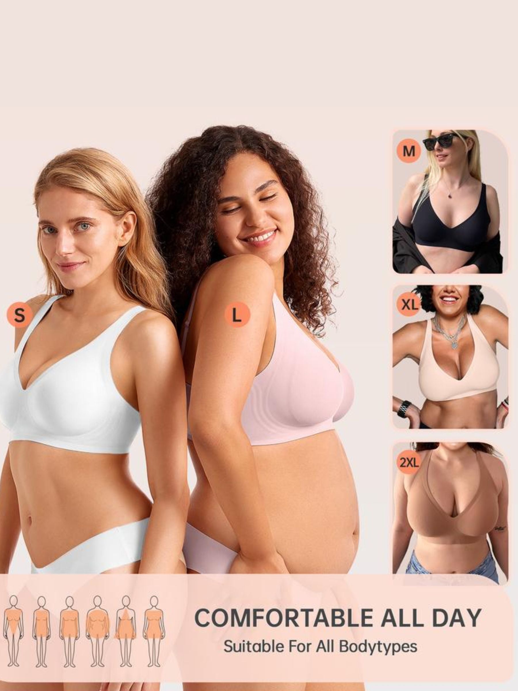 Jelly Wireless Comfort Bra