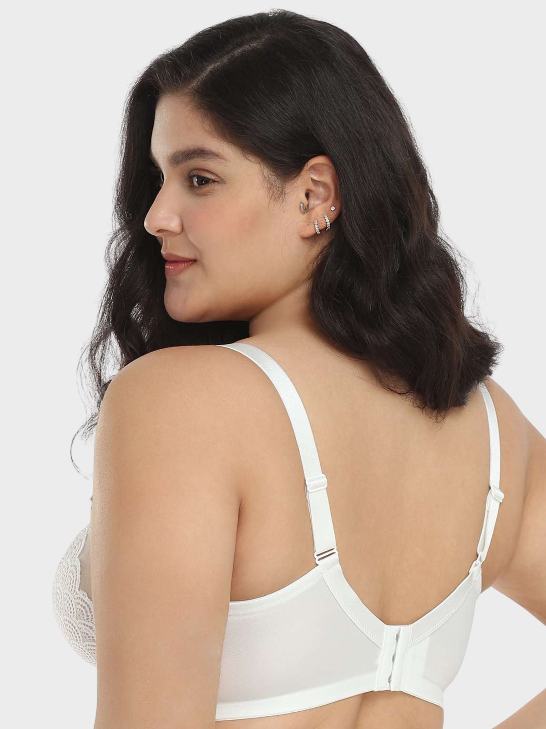 Mermaid Scales Lace Underwire Bra