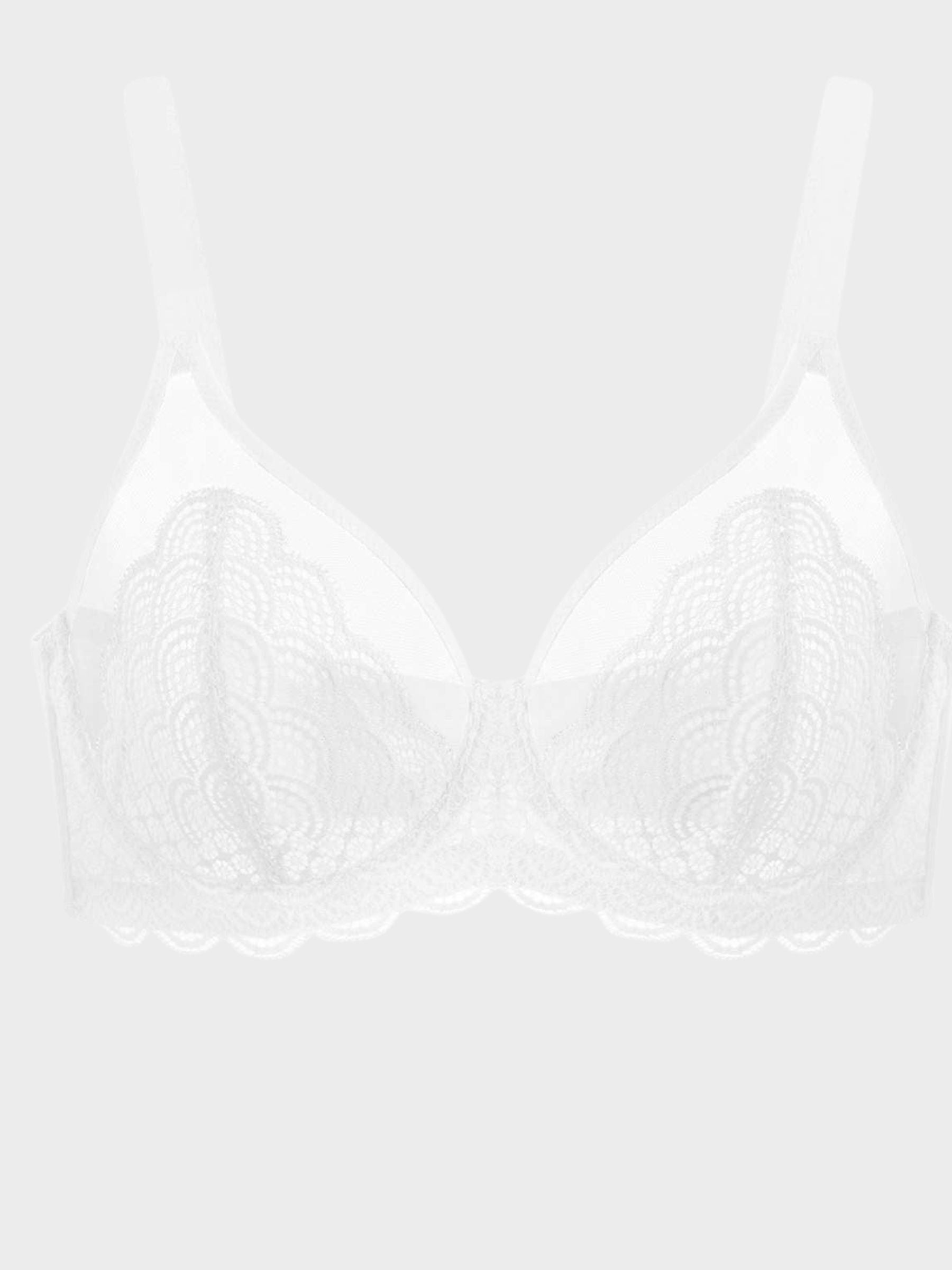 Mermaid Scales Lace Underwire Bra