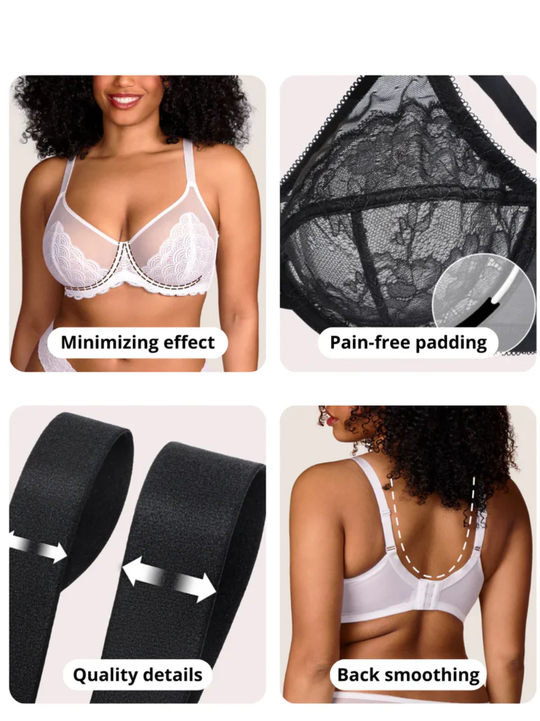 Breast Minimizer Bra - Enchante