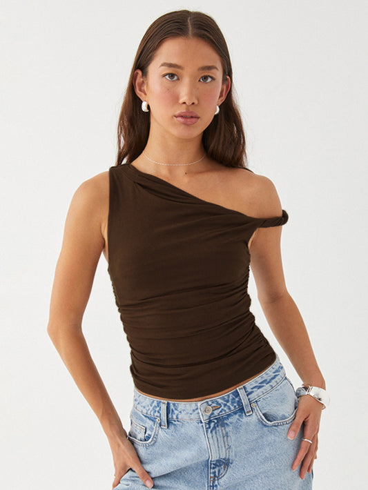 Cleo - Off-the-shoulder twist top