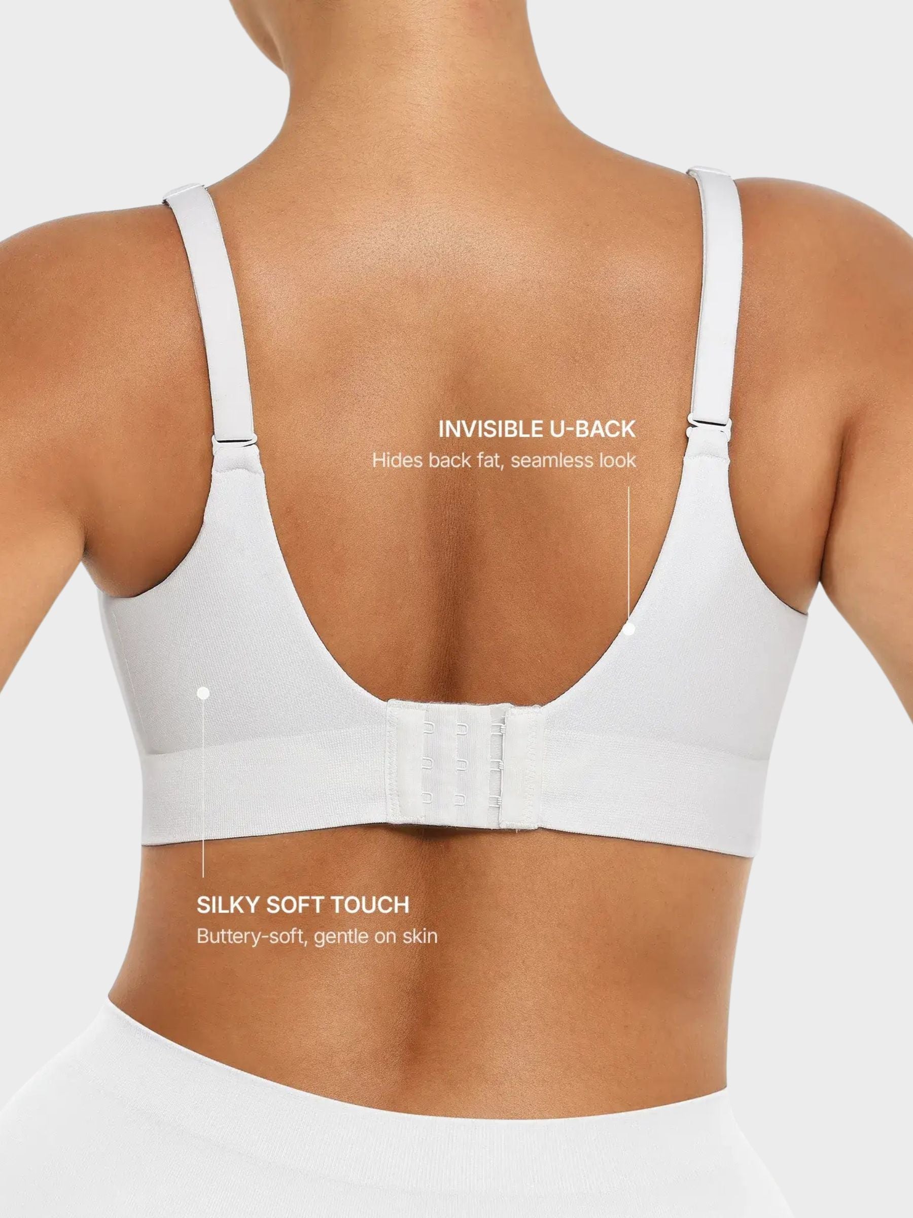 Wireless Push-Up Seamless Comfort Full Coverage Bra