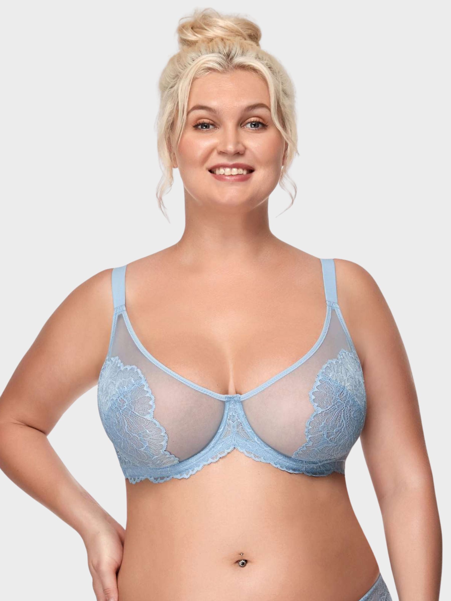 Blossom Unlined Lace Bra