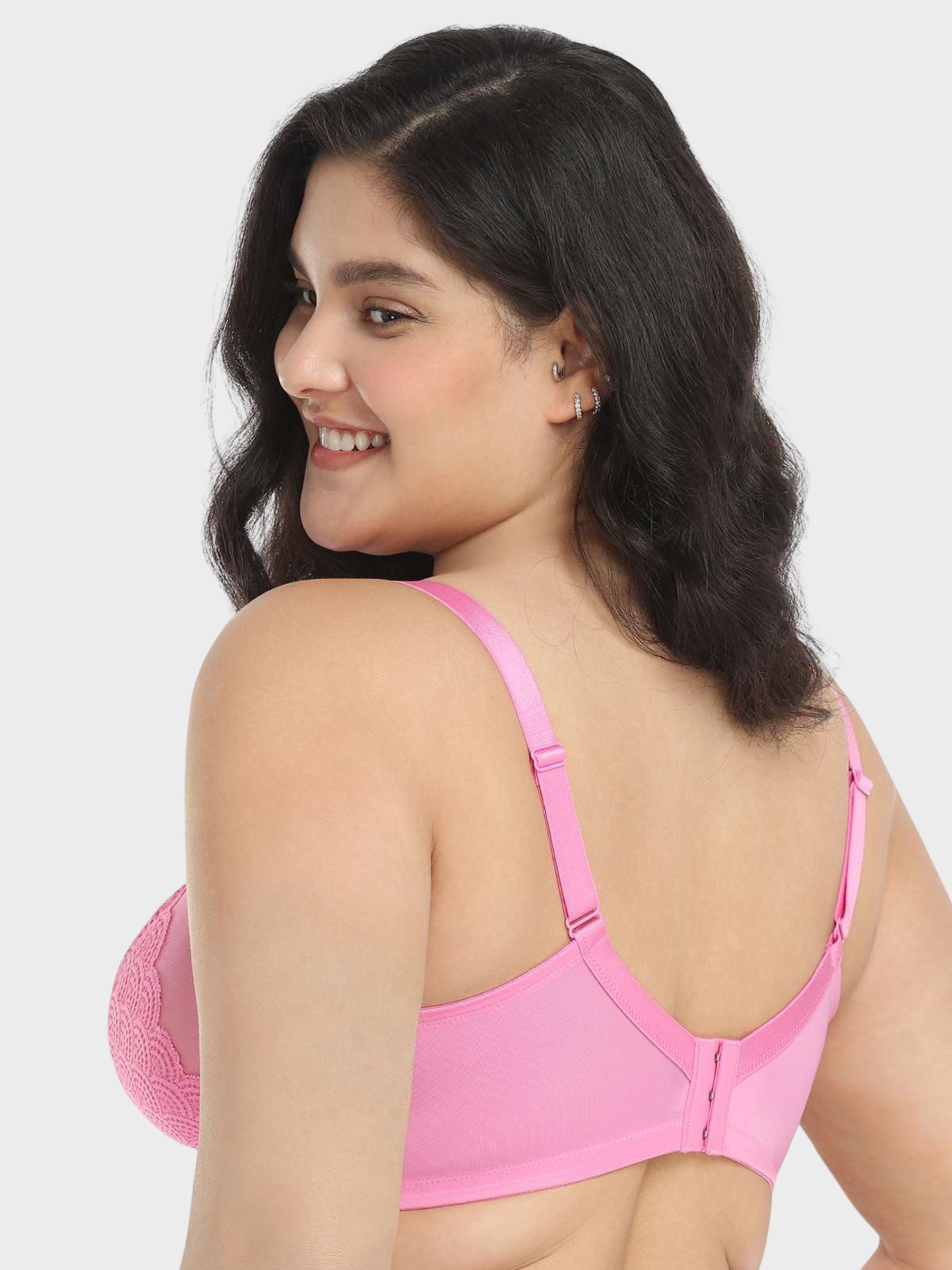 Mermaid Scales Lace Unlined Bra