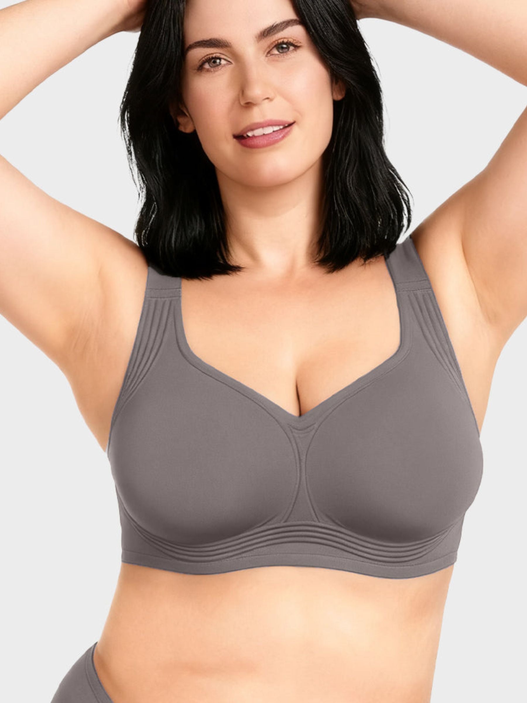 Comfortable Wireless Full Coverage Jelly Smoothing Bra