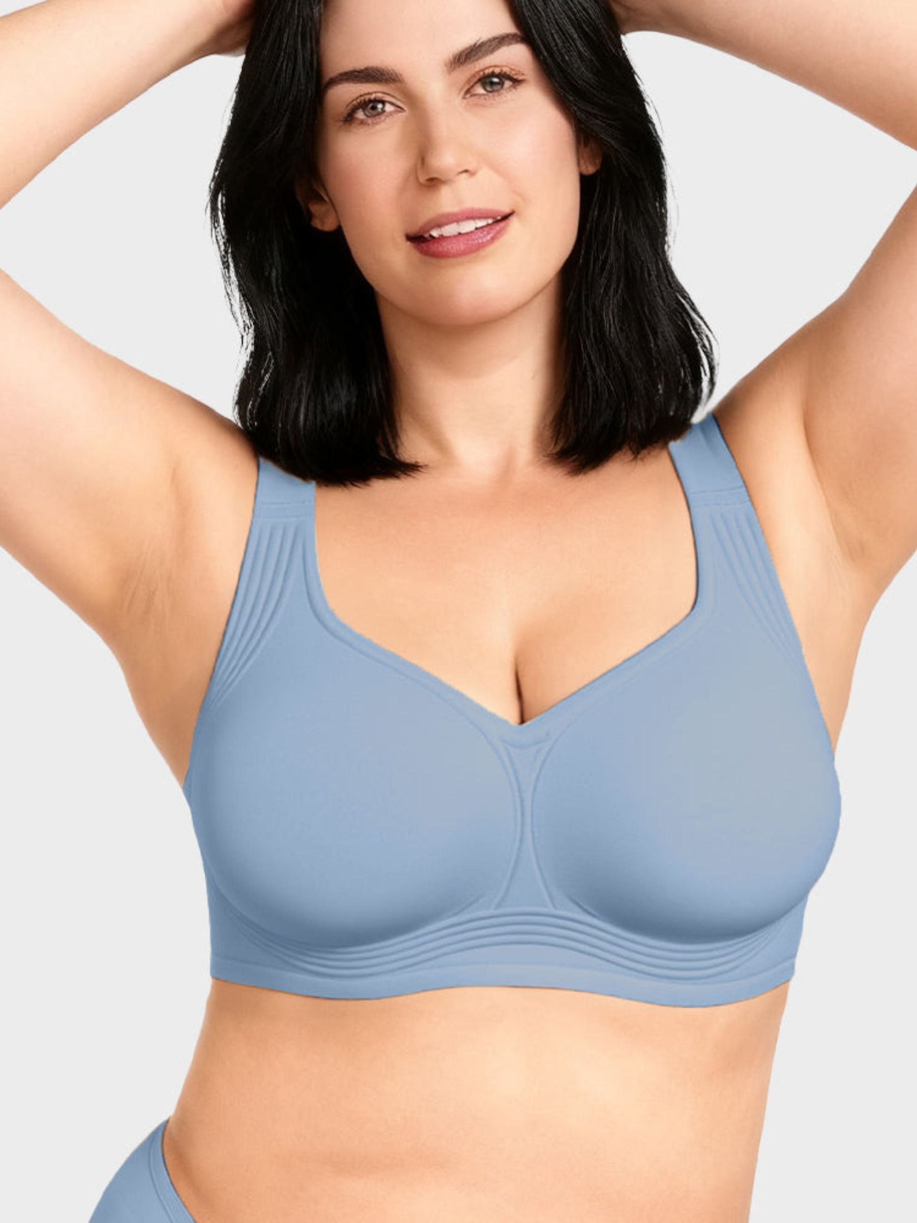 Comfortable Wireless Full Coverage Jelly Smoothing Bra