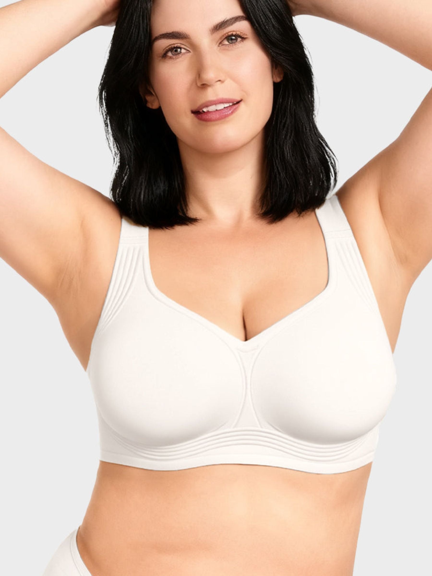 Comfortable Wireless Full Coverage Jelly Smoothing Bra