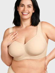 Comfortable Wireless Full Coverage Jelly Smoothing Bra