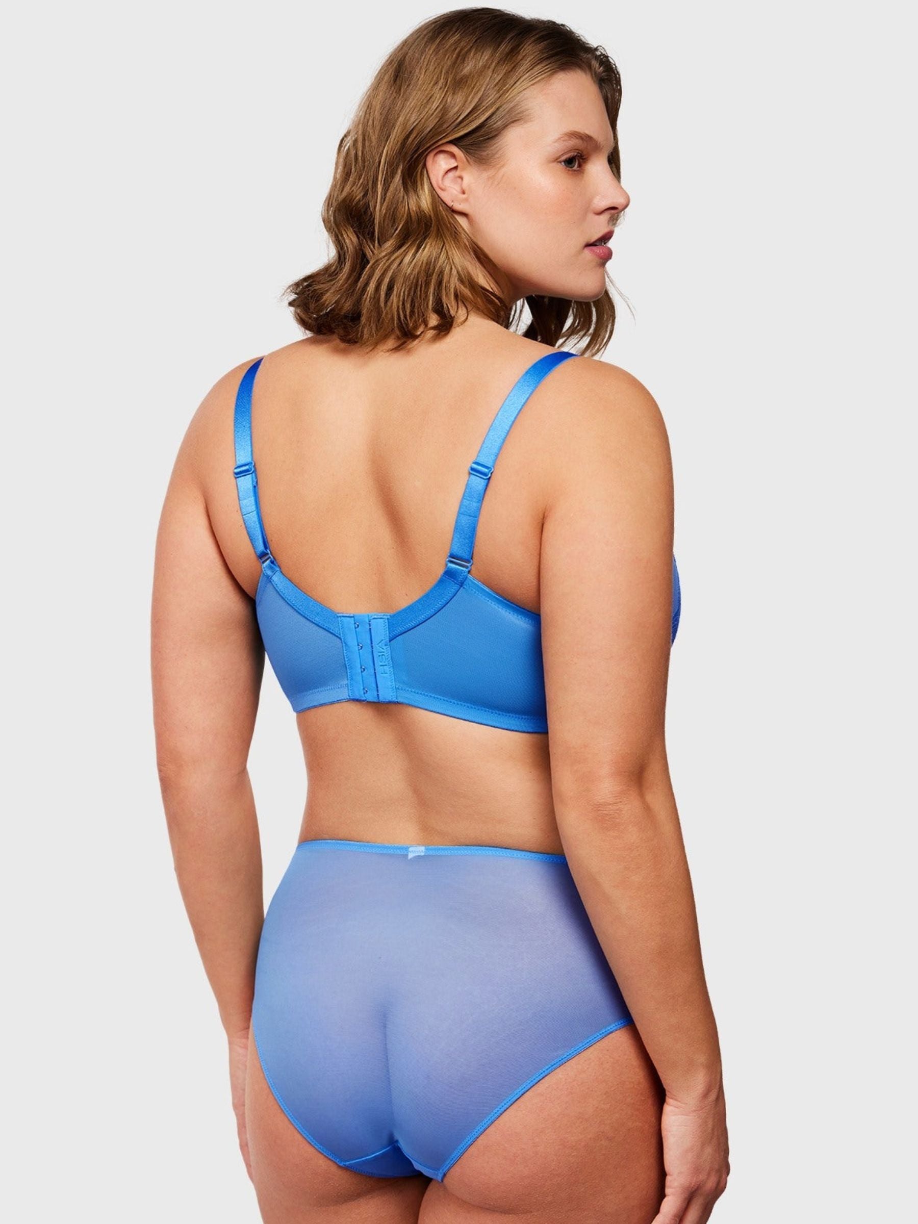 Mermaid Scales Lace Unlined Bra