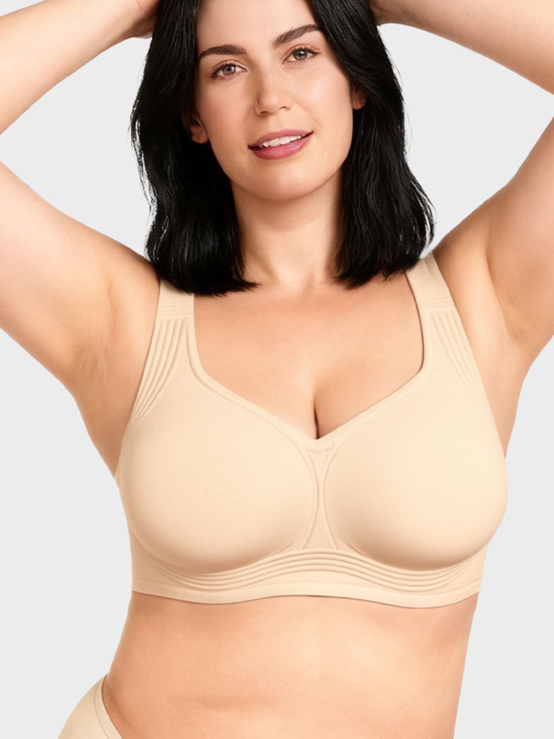 Comfortable Wireless Full Coverage Jelly Smoothing Bra