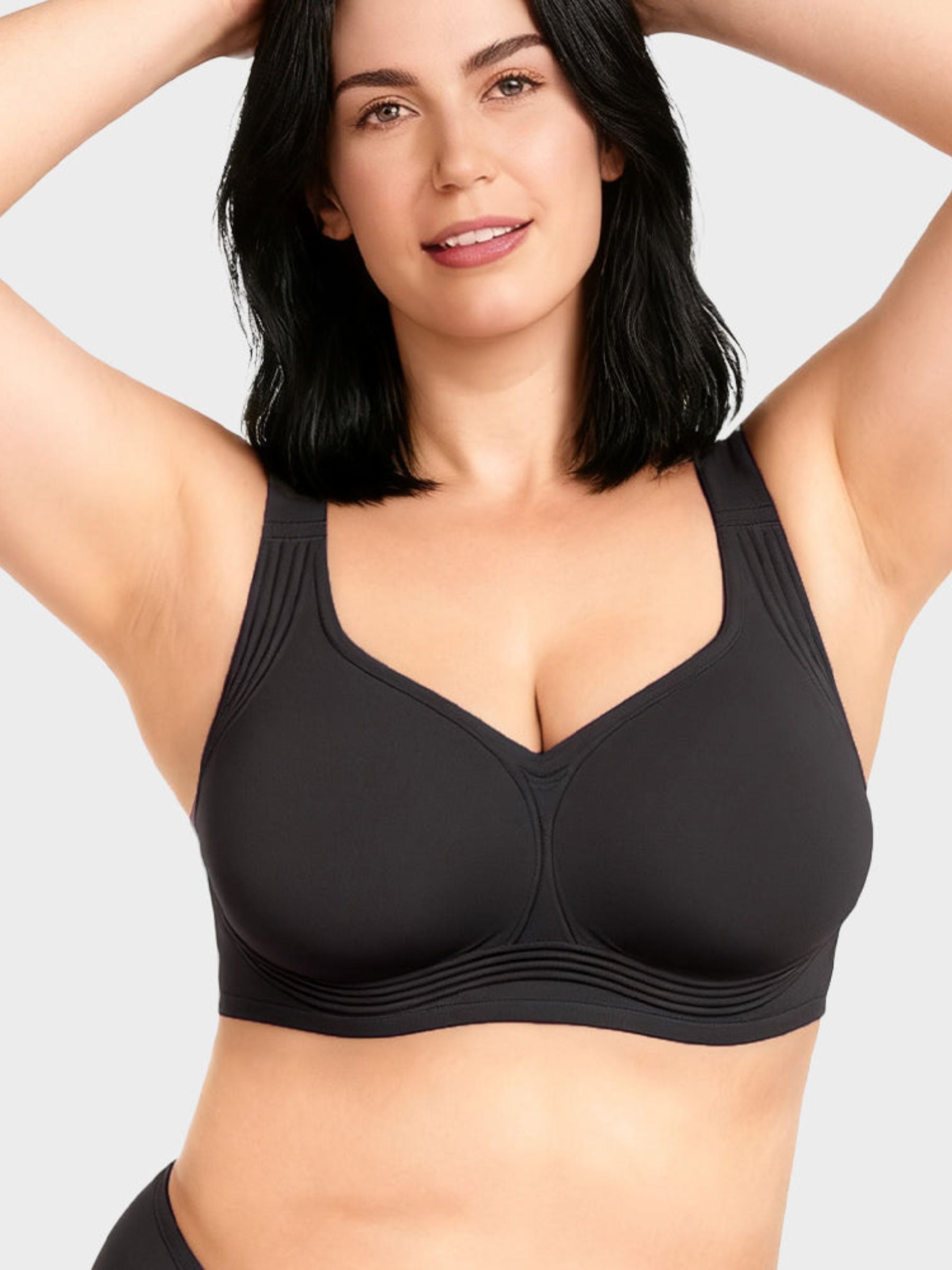 Comfortable Wireless Full Coverage Jelly Smoothing Bra