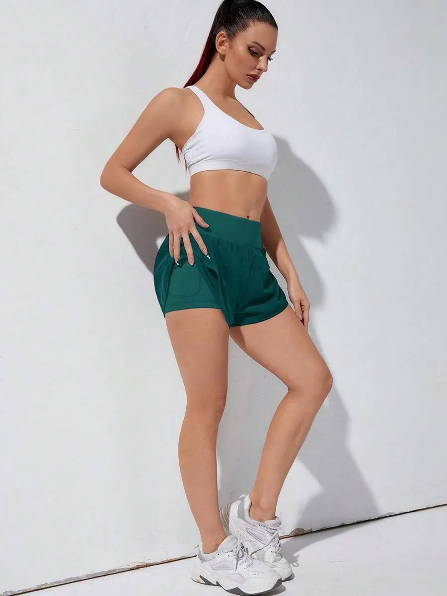 Sport Shorts 2-in-1 Cell Phone Pocket